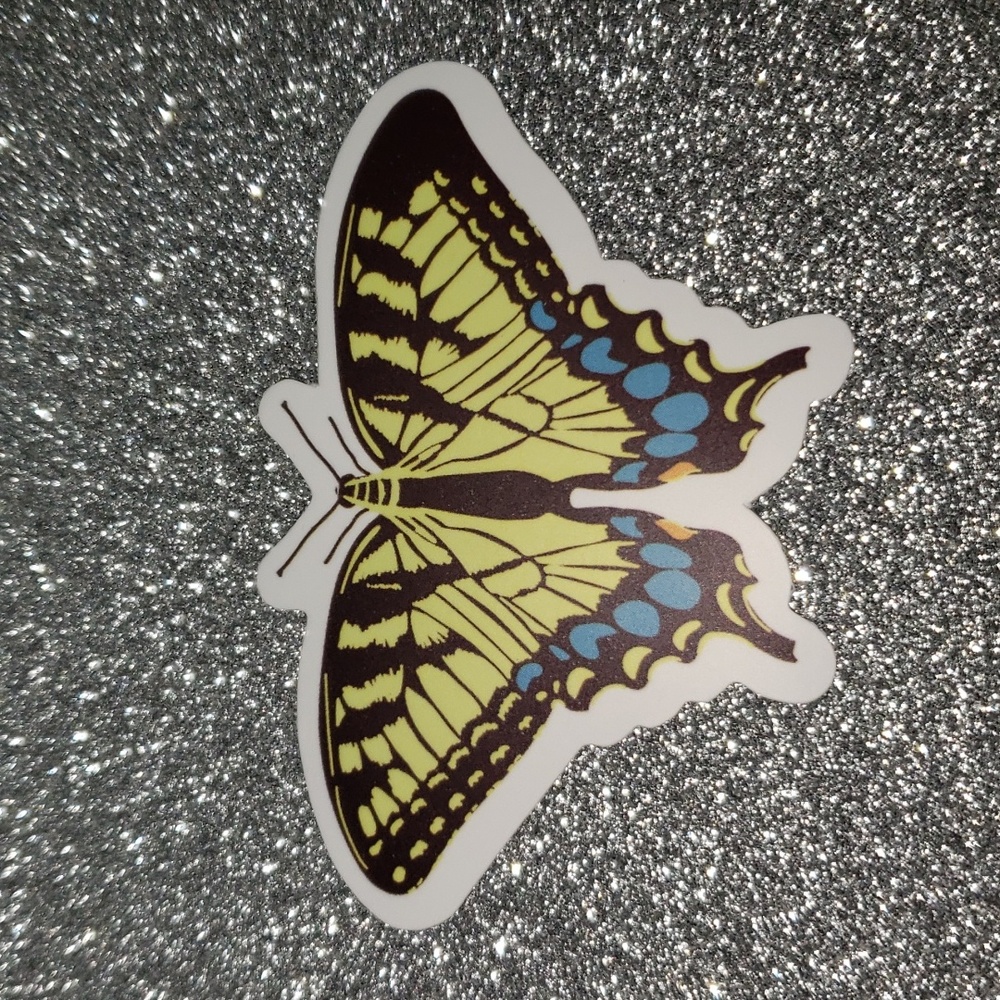 NATURE WATERPOOF Sticker Butterfly